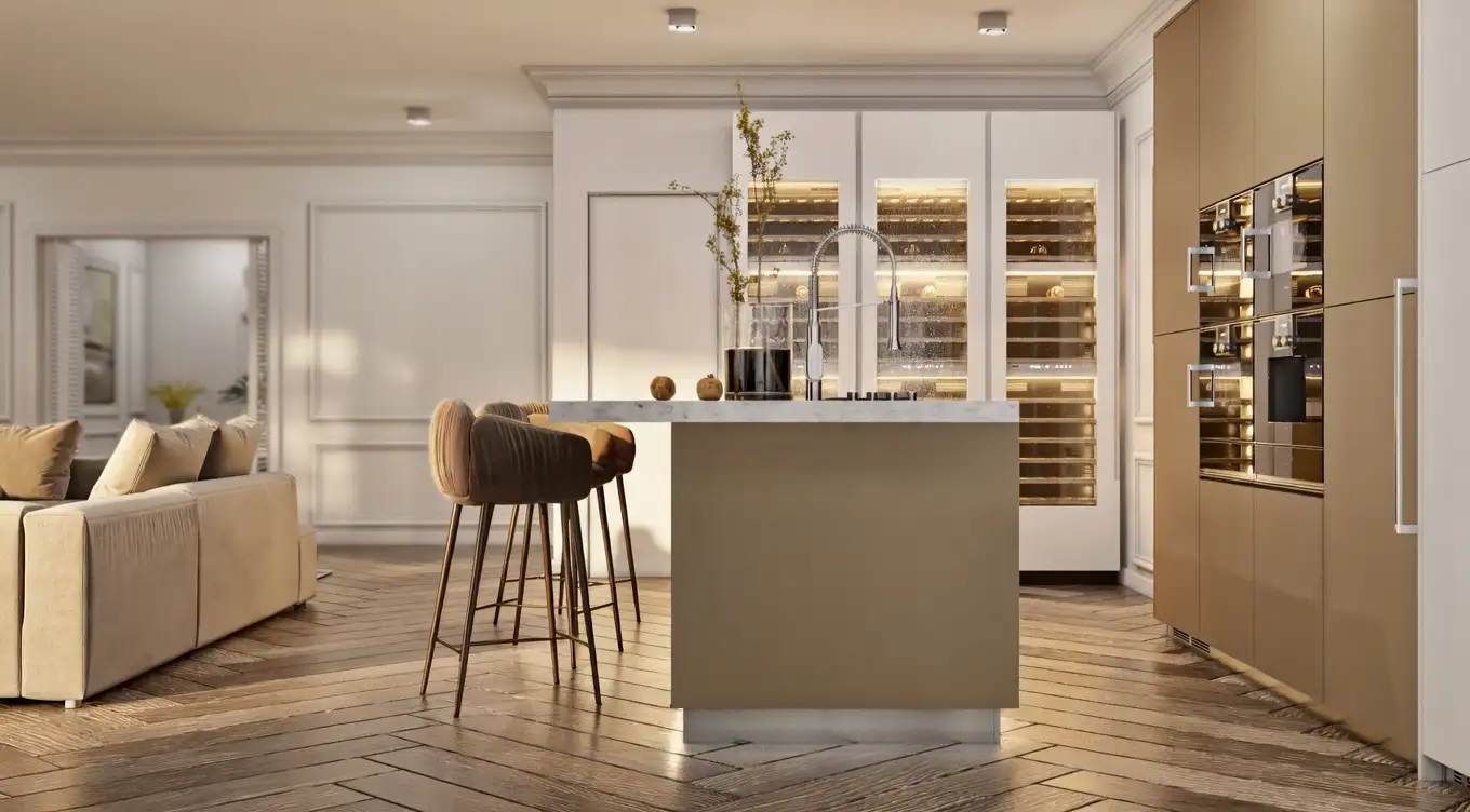 Luxury apartment renovation and decoration Avenue Foch Paris architect LEWISA home Montpellier Marseille