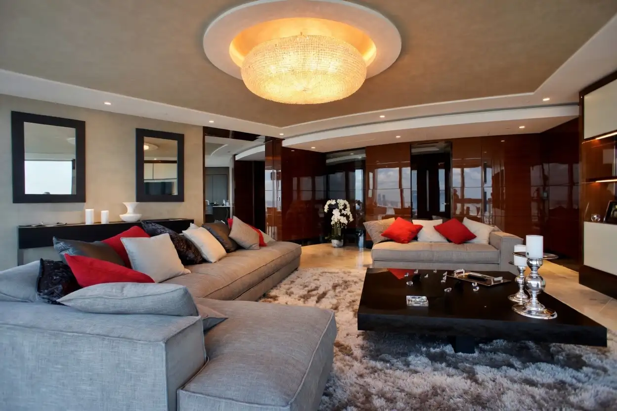 Luxury penthouse decoration London residential tower architect LEWISA home Montpellier Marseille