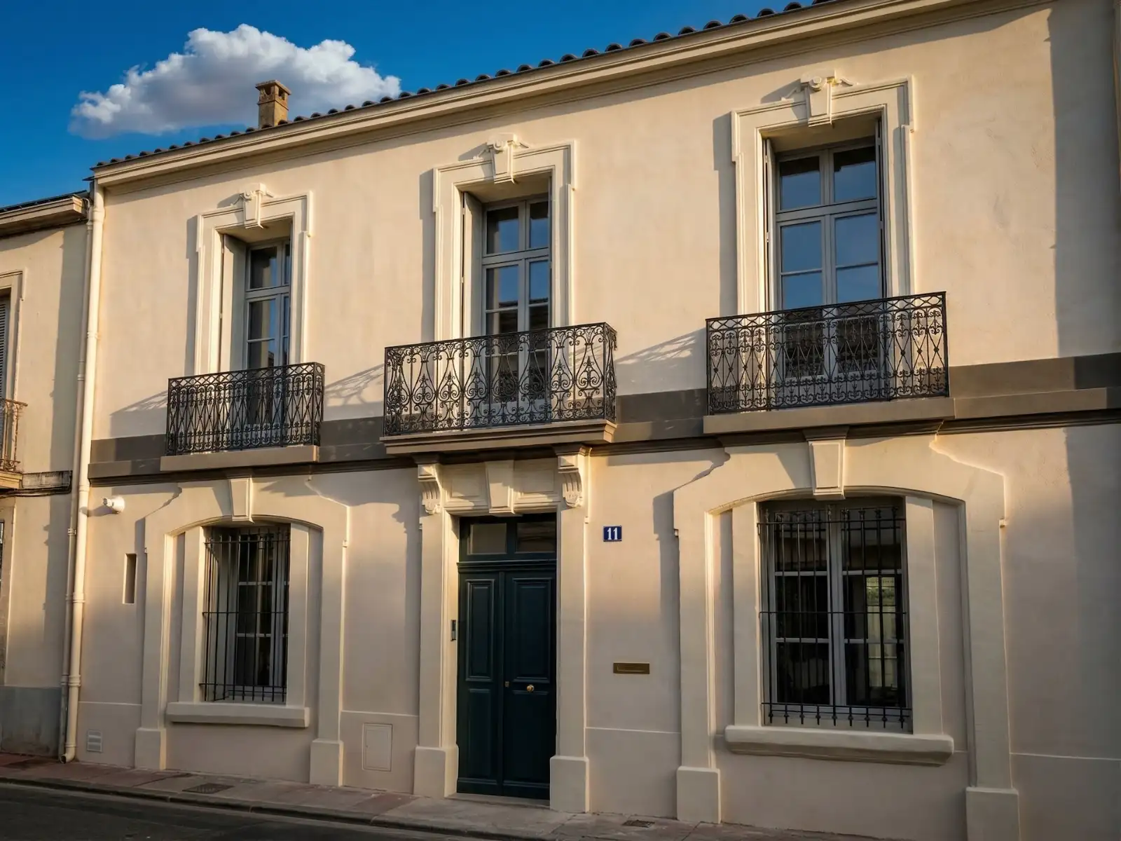 hôtel particulier Montpellier Marseille, renovation works