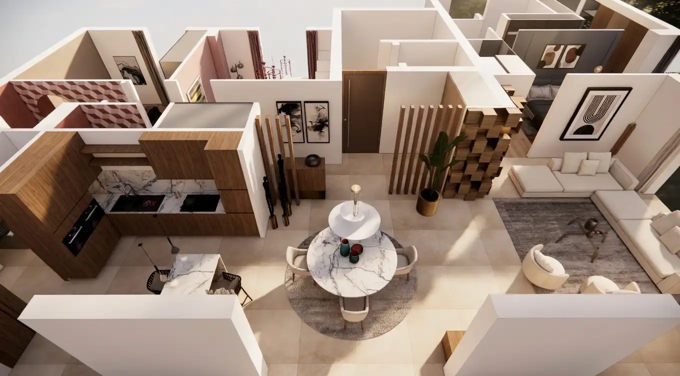 Penthouse Renovation Sète Terrace with Mediterranean Sea View Architect Montpellier LEWISA home