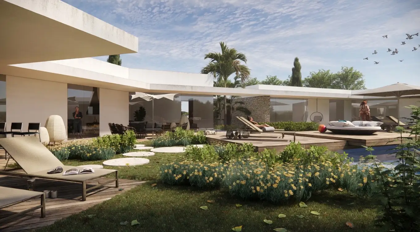 Villa construction 600m2 Montferrier-sur-Lez north Montpellier high-end architect LEWISA home
