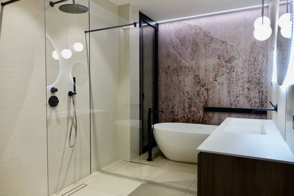 Construction villa plain-pied Montferrier-sur-Lez terrasse piscine architecte Montpellier LEWISA home — vue 15