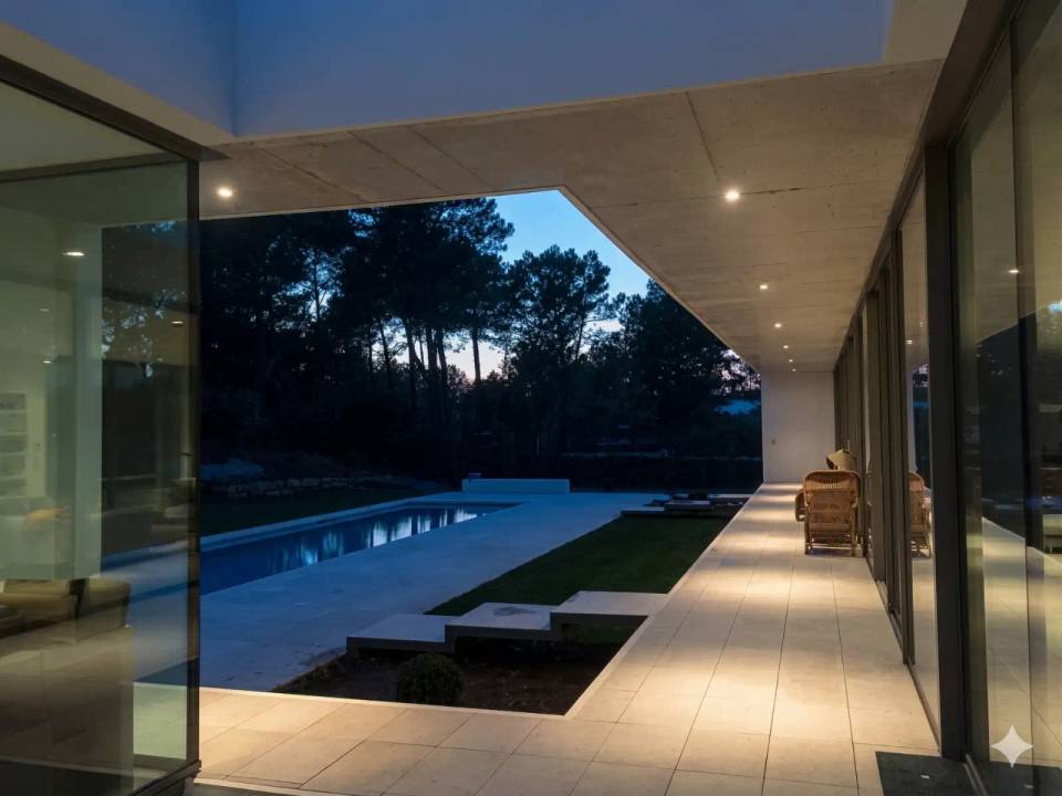 Construction villa contemporaine haut de gamme à Saint-Gély-du-Fesc par architecte Montpellier LEWISA home — vue 14