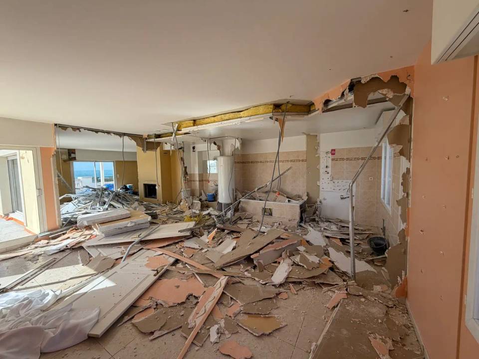 Rénovation penthouse Sète terrasse vue mer Méditerranée architecte Montpellier LEWISA home — vue 14