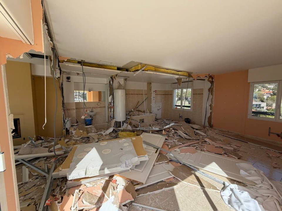 Rénovation penthouse Sète terrasse vue mer Méditerranée architecte Montpellier LEWISA home — vue 15