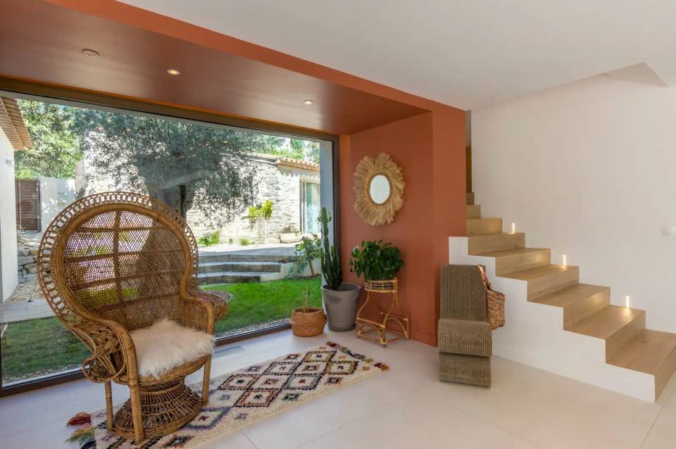 Rénovation villa Castelnau-le-Lez style Ibiza pergolas piscine architecte Montpellier Marseille LEWISA home — vue 14