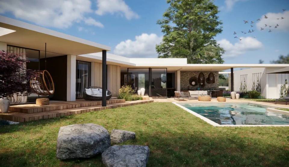 Construction villa contemporaine Juvignac Montpellier architecte haut de gamme LEWISA home