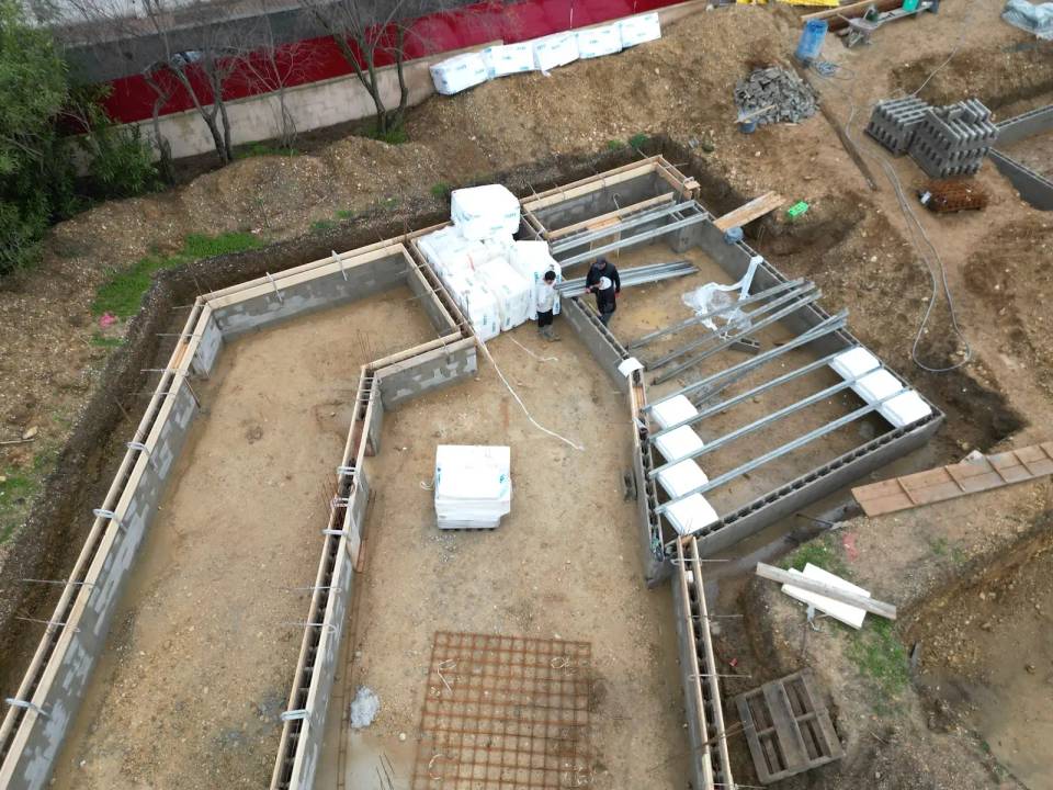 Construction villa contemporaine Juvignac Montpellier architecte haut de gamme LEWISA home — vue 6
